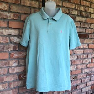 Green St. Patrick’s Day Izod Advantage performance stretch polo